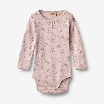 Wheat Main Oberteil L/S Roselinde Body 1358 lilac flowers