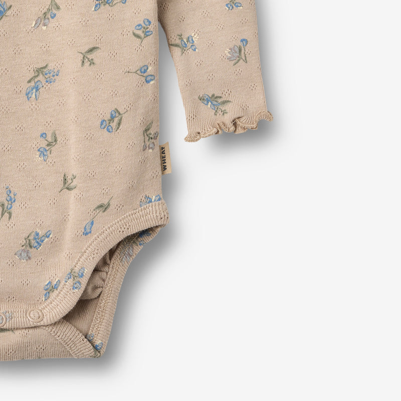 Wheat Main Oberteil Langarm Regitze Underwear/Bodies 9573 warm sand flowers
