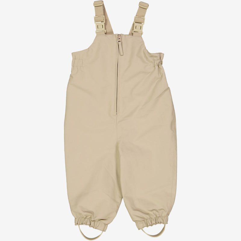Wheat Outerwear Outdoor Latzhose Robin Tech | Baby Trousers 0070 gravel