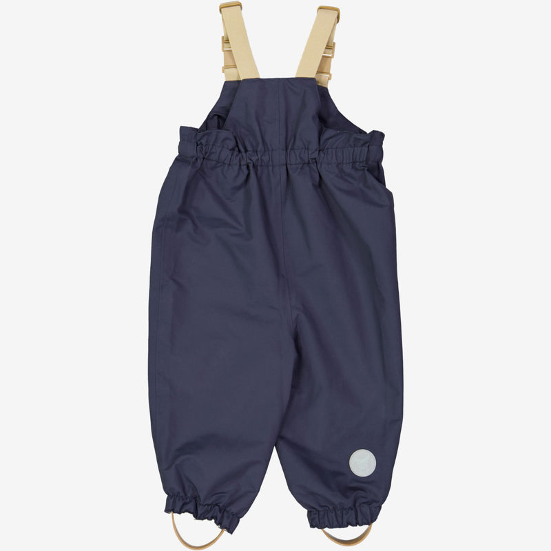 Wheat Outerwear Outdoor Latzhose Robin Tech | Baby Trousers 1388 midnight