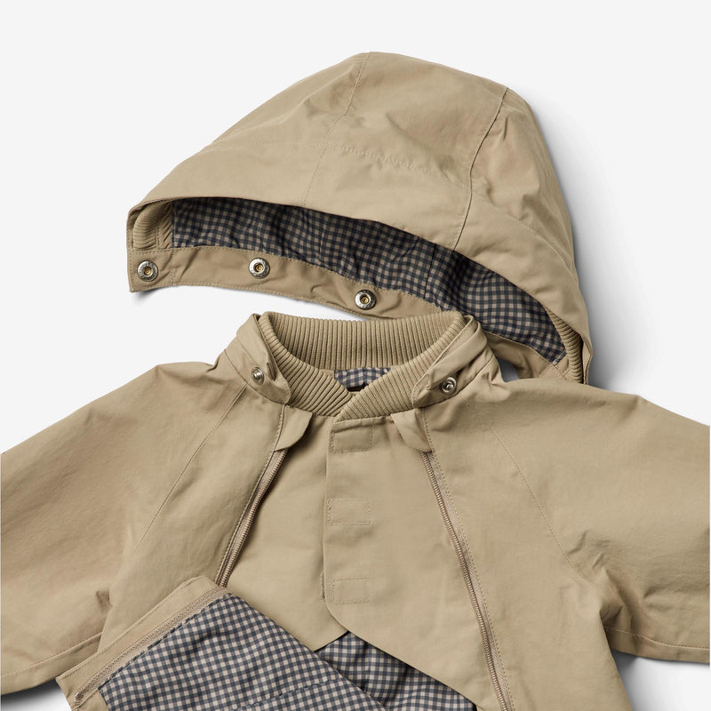Wheat Outerwear Outdoor Overall Olly Tech Technical suit 3239 beige stone