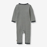 Wheat Main Overall L/S Dusty Jumpsuit 9433 navy sea stripe