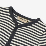 Wheat Main Overall L/S Dusty Jumpsuit 9433 navy sea stripe