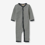 Wheat Main Overall L/S Dusty Jumpsuit 9433 navy sea stripe