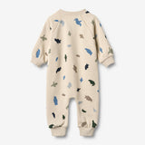 Wheat Main Overall L/S Lilo Jumpsuit 9563 offwhite penguins