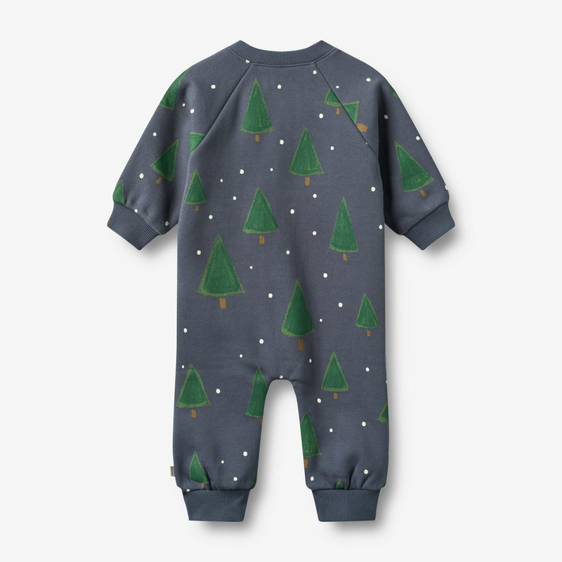 Wheat Main Overall Lilo Jumpsuit 9586 greyblue holiday
