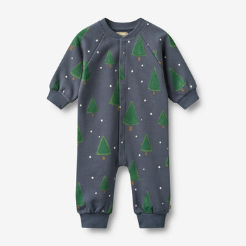 Wheat Main Overall Lilo Jumpsuit 9586 greyblue holiday