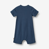 Wheat Main Overall S/S Per Jumpsuit 1042 blue waves
