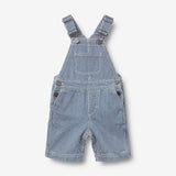 Wheat Main Overalls Shorts Lykke Overall 1185 denim stripe