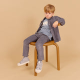 Wheat Main Overshirt L/S Marcel Shirt 9619 dark charcoal