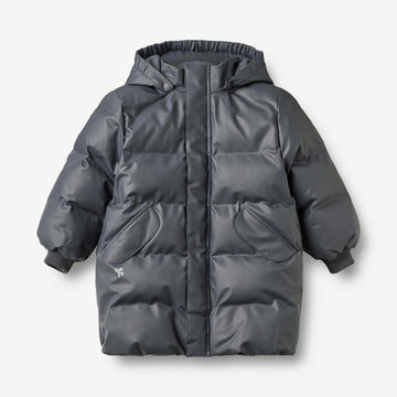 Wheat Outerwear PU Pufferjacke Küste Jacket 1292 greyblue
