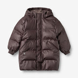 Wheat Outerwear PU Pufferjacke Küste Jacket 9620 chocolate plum