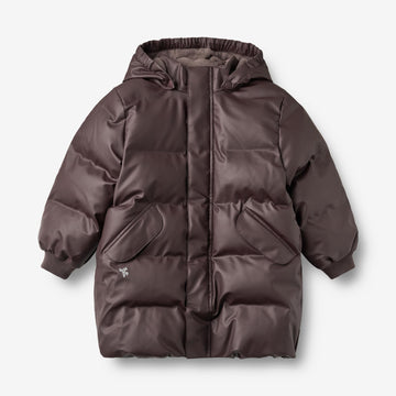 Wheat Outerwear PU Pufferjacke Küste Jacket 9620 chocolate plum