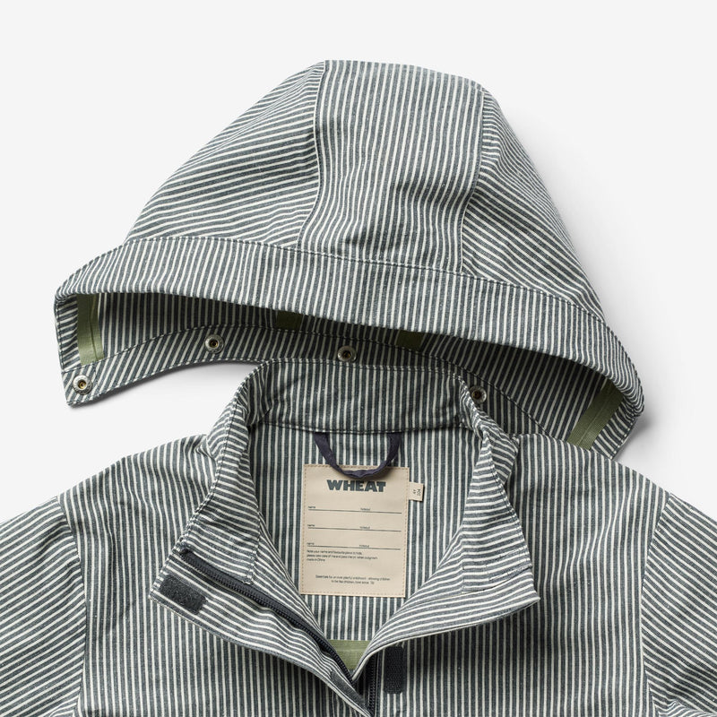 Wheat Outerwear Parka Frühling Jacket 1433 navy stripe