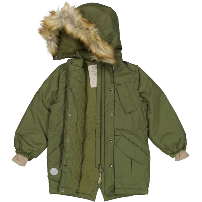 Wheat Outerwear Parka Vian Tech Jackets 4099 winter moss