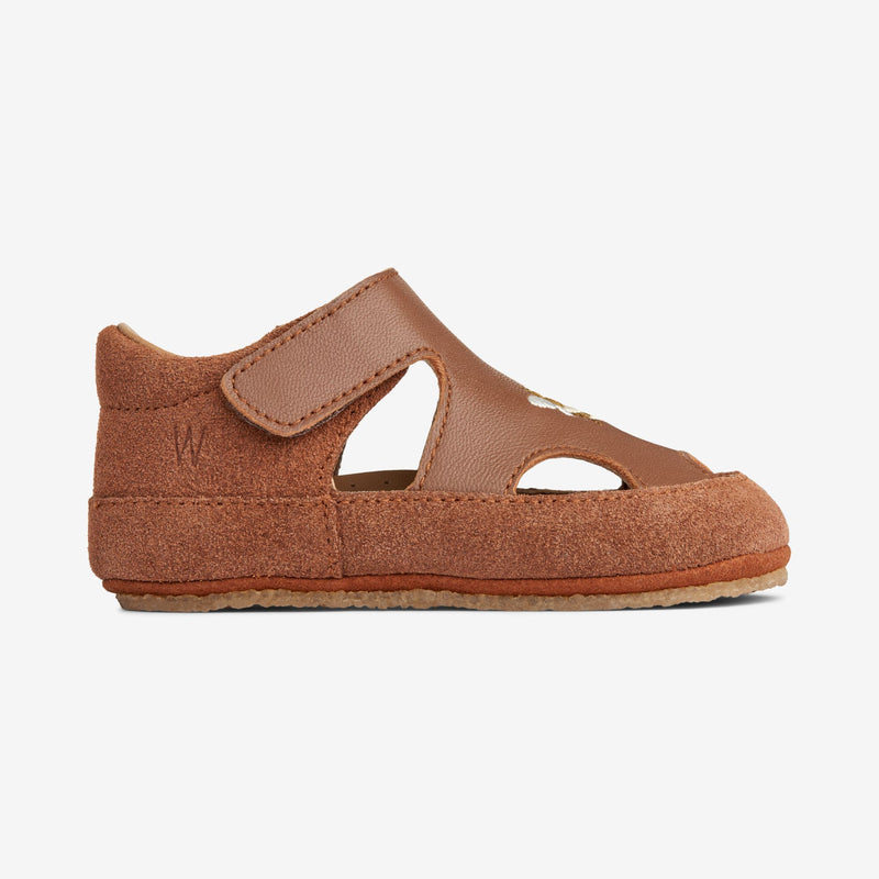 Wheat Footwear Pax Hausschuh | Baby Indoor Shoes 9002 cognac