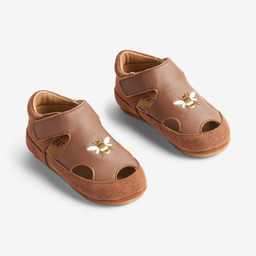 Wheat Footwear Pax Hausschuh | Baby Indoor Shoes 9002 cognac