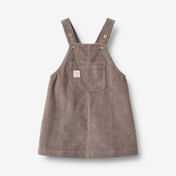 Wheat Main Pinafore Caroline Dress 9623 plum truffle