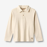 Wheat Main Polo L/S Yves Blouse 3191 offwhite