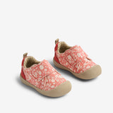 Wheat Footwear Prewalker Kei Prewalkers 9422 coral flowers