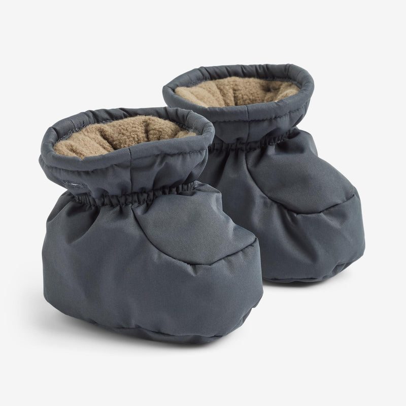 Wheat Outerwear Puffer Baby Booties Fuffa Accessory 1060 ink