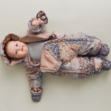 Wheat Outerwear Puffer Baby Handschuhe Muffu Accessory 9670 dark charcoal flowers