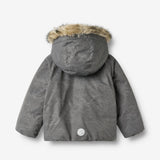 Wheat Outerwear Puffer Jacket Blaest Jacket 9872 dark reflective map