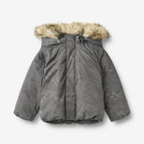 Wheat Outerwear Puffer Jacket Blaest Jacket 9872 dark reflective map
