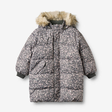 Wheat Outerwear Puffer Jacket Vinteren Jacket 9670 dark charcoal flowers