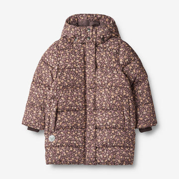 Wheat Outerwear Puffer Mantel Yrsa Jackets 3122 eggplant flowers