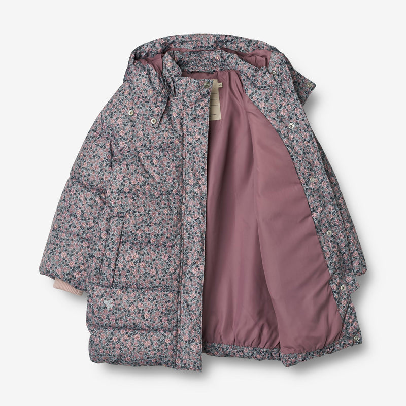 Wheat Outerwear Puffer Mantel Yrsa Jackets 0036 winter flowers