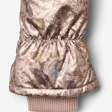 Wheat Outerwear Puffer Mittens Jazz Accessory 5090 golden flowers
