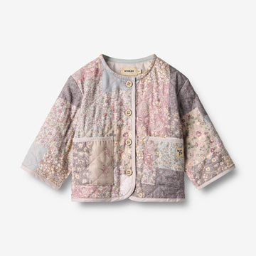 Wheat Main Quilt Jacket Ima Jacket 9618 patchwork flowers