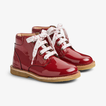 Wheat Footwear Raden Patent Schnürsenkel | Baby Prewalkers 2072 red