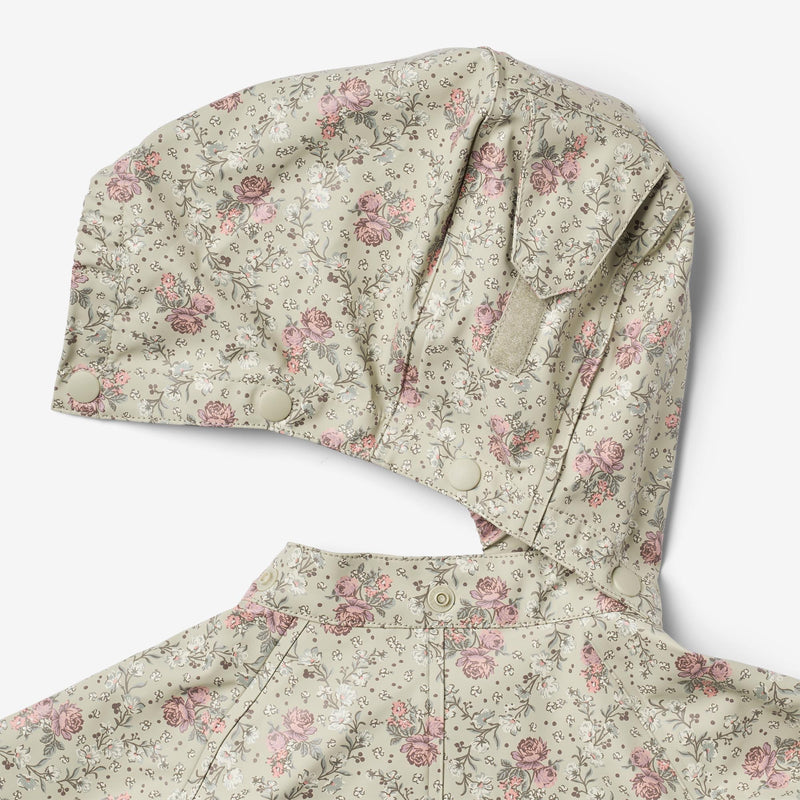 Wheat Outerwear Regenanzug Mika Outdoor Suit 9539 slightly green flowers