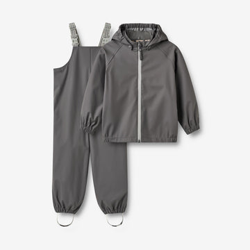 Wheat Outerwear Regenbekleidung-Set Charlie Set 9619 dark charcoal