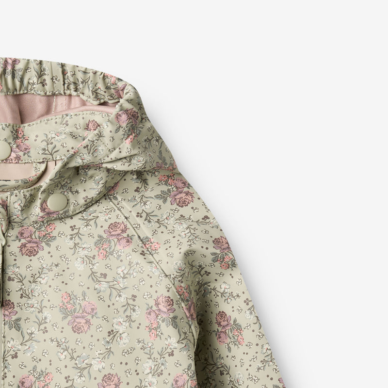 Wheat Outerwear Regenbekleidung Chardy Jacke Jacket 9539 slightly green flowers