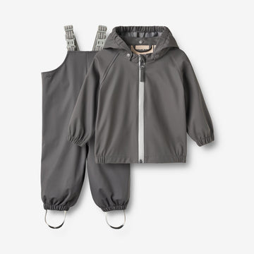 Wheat Outerwear Regenbekleidung Charlie Set Set 9619 dark charcoal