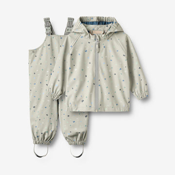 Wheat Outerwear Regenbekleidung Charlie Set Set 9602 light flint letters