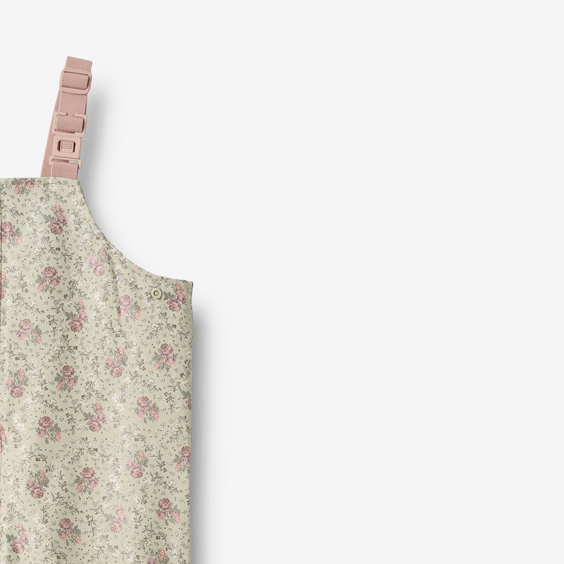 Wheat Outerwear Regenbekleidung Charlo Overall Overall 9539 slightly green flowers