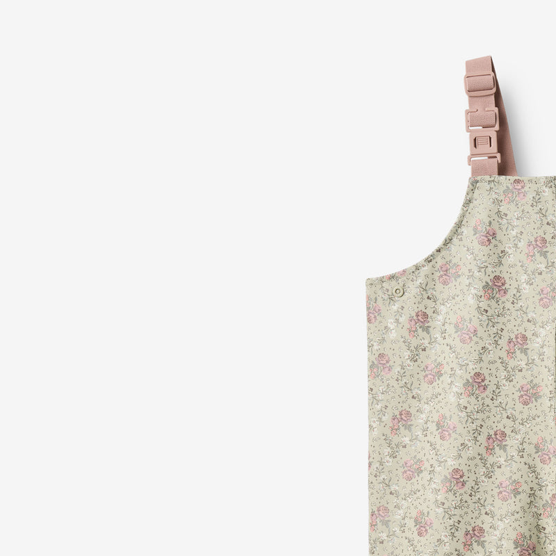 Wheat Outerwear Regenbekleidung Charlo Overall Overall 9539 slightly green flowers