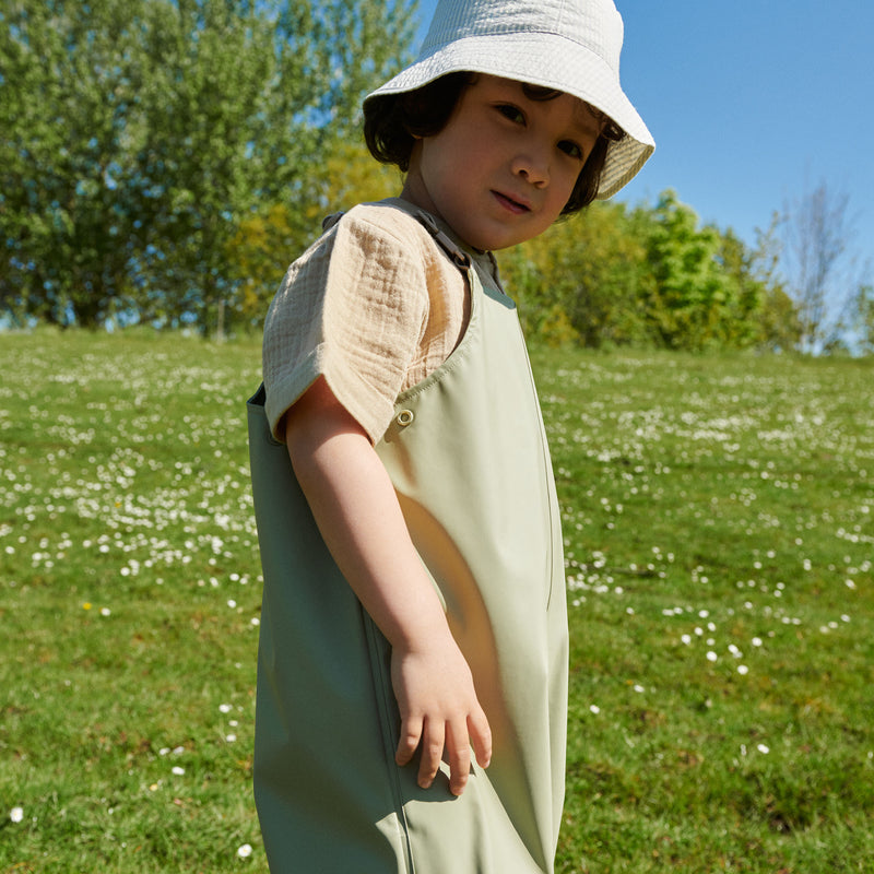 Wheat Outerwear Regenbekleidung Charlo Overall Rainwear 1145 green tea