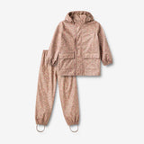 Wheat Outerwear Regenbekleidung Ola Set Set 9674 portabella flowers