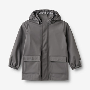 Wheat Outerwear Regenbekleidung Ollo Jacke Jacket 9619 dark charcoal