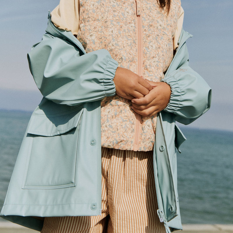 Wheat Outerwear Regenbekleidung Ollo Jacke Jacket 9519 aquamarin