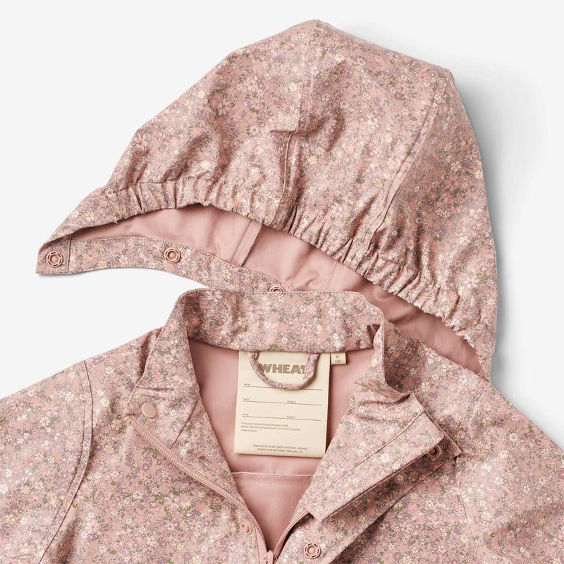 Wheat Outerwear Regenbekleidung Ollo Jacke Rainwear 2598 powder flower meadow