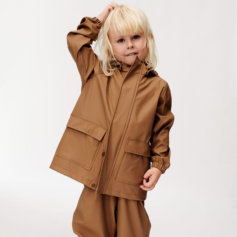 Wheat Outerwear Regenbekleidung Olo Hose Rainwear 3002 hazel