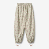 Wheat Outerwear Regenbekleidung Olo Hose Trousers 9539 slightly green flowers