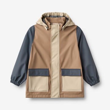 Wheat Outerwear Regenbekleidung Otu Jacke Jacket 9614 white pepper