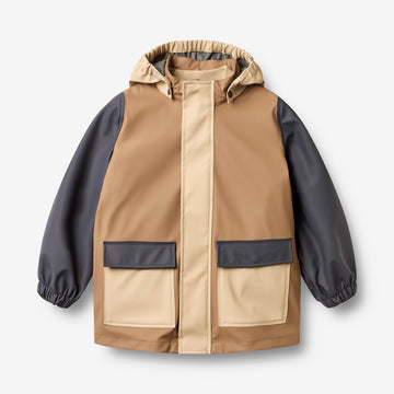 Wheat Outerwear Regenbekleidung Otu Jacke Jacket 9614 white pepper